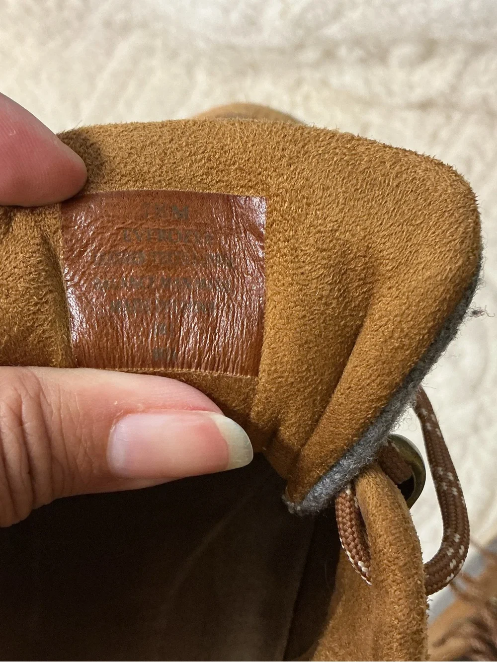 EVOLVE by Easy Spirit Brown and Gray Suede Panel Sneakers Sz 7.5